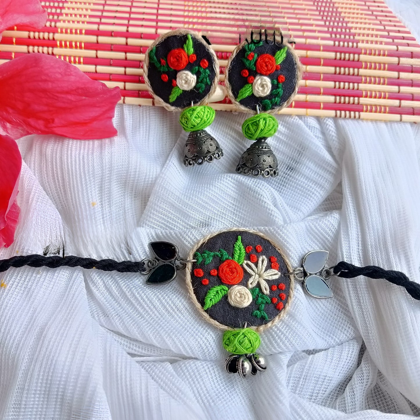 Vibrant Handmade Fabric Set