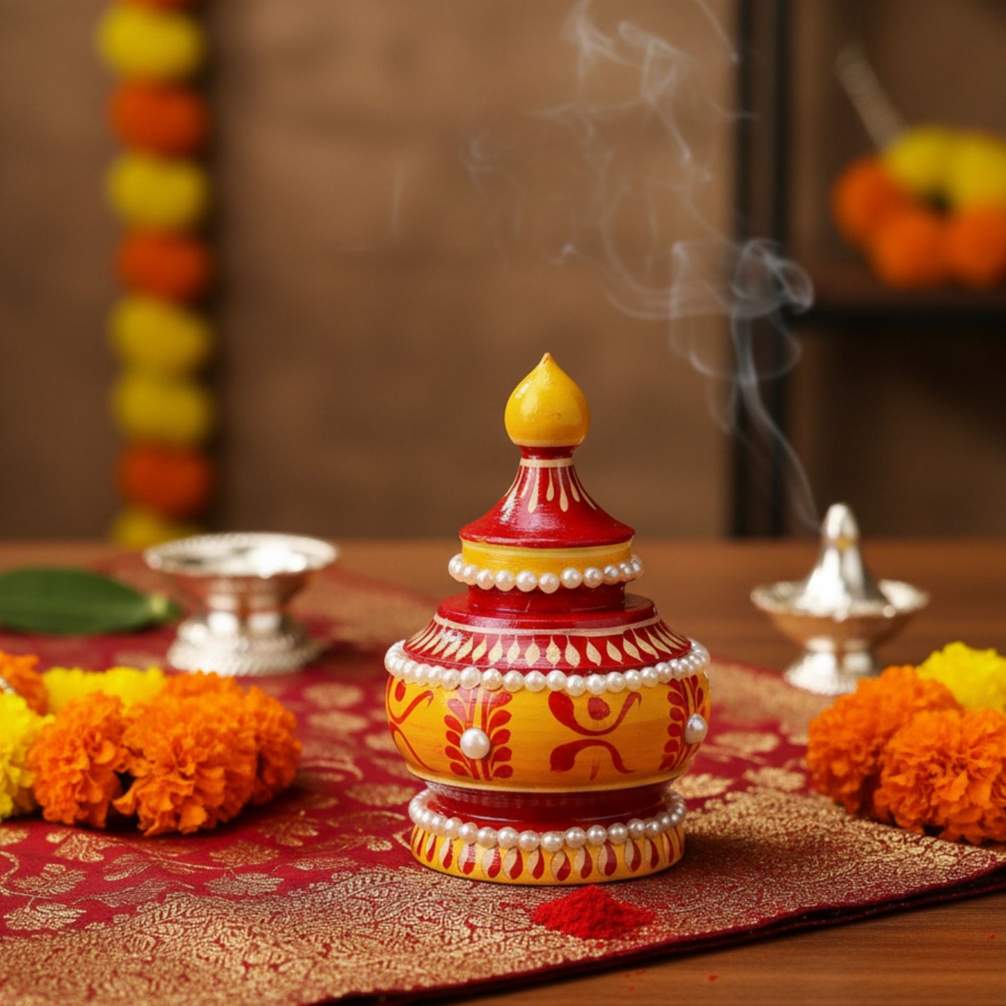 Mangal Sindoor Kouto – Container of Auspiciousness