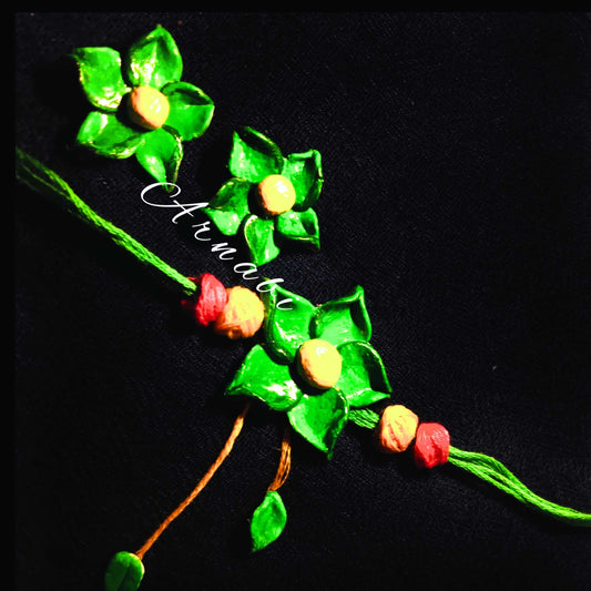 Verdant Bloom – Floral Choker Set