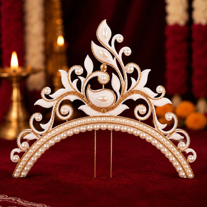 Peacock Design Bridal Mukut