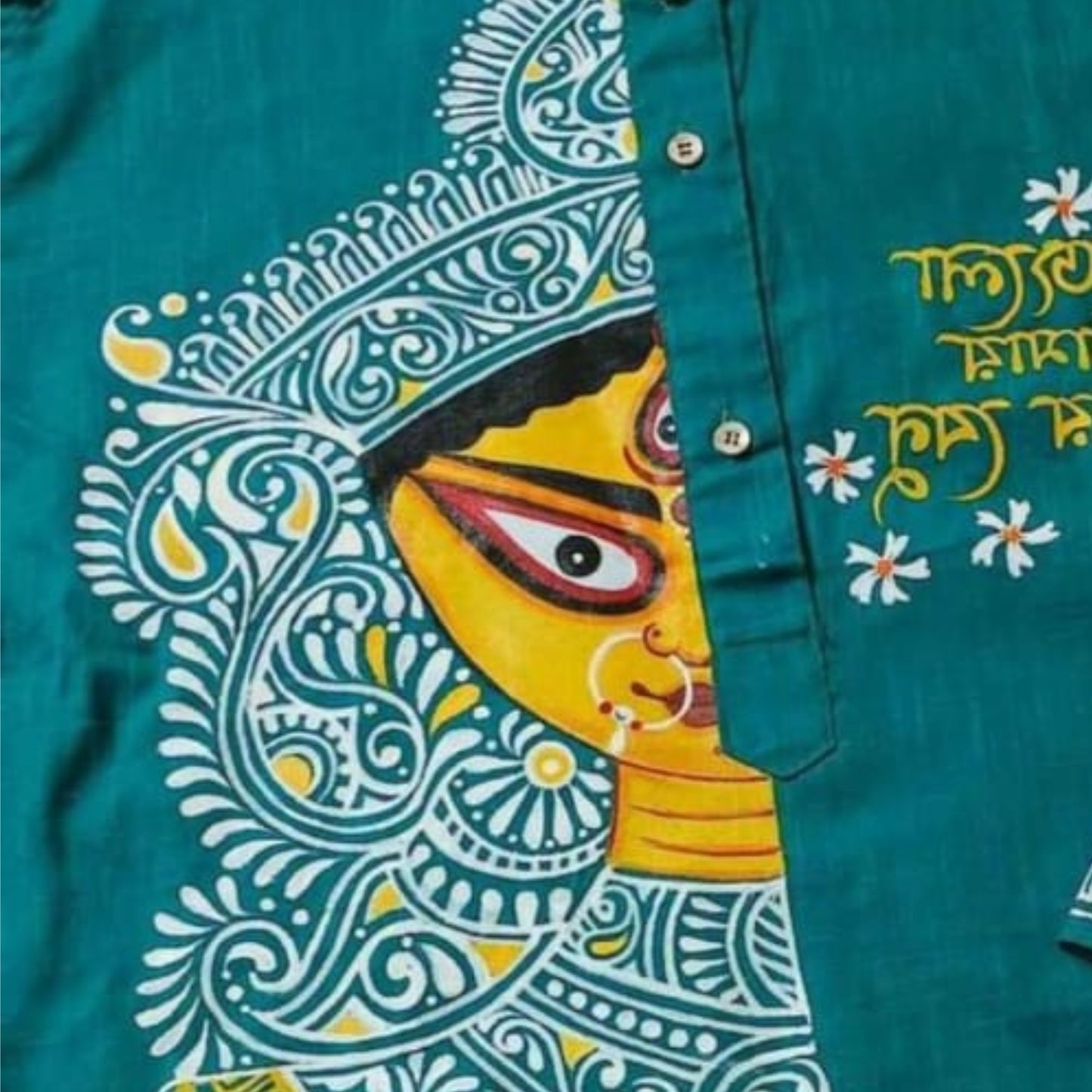 Devi Darshan – Festive Handcrafted Panjabi for Men