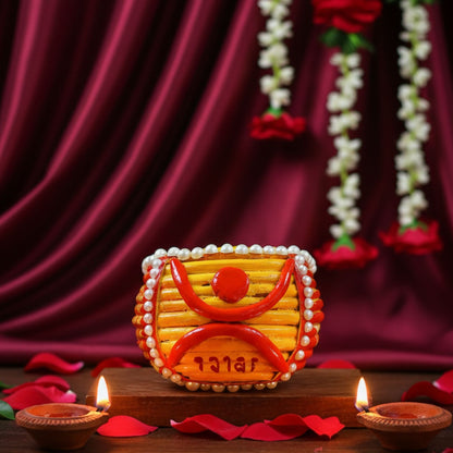 Handcrafted Clay Kunke –  Bengali Wedding Essential