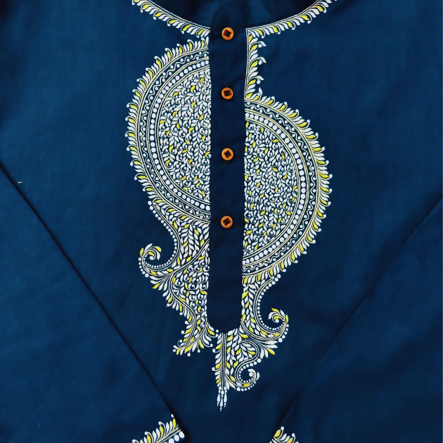 Royal Elegance – Handcrafted Kalka Art Panjabi