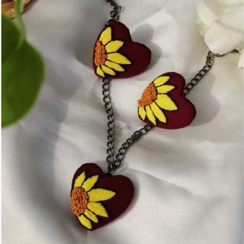SuryaDil – Sun & Heart Pendant