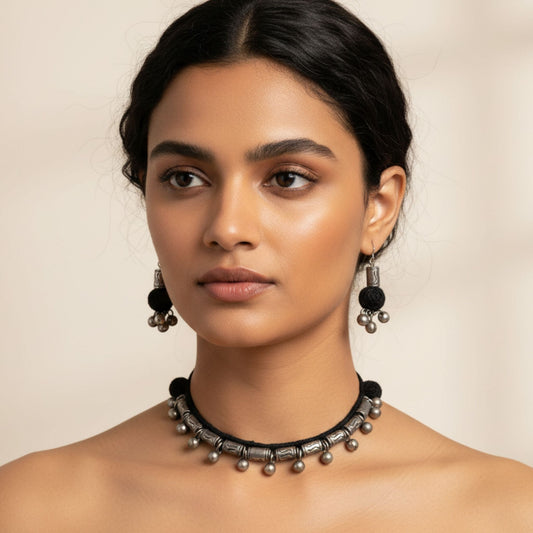 Meghmallar Choker Set – Charm in Every Detail