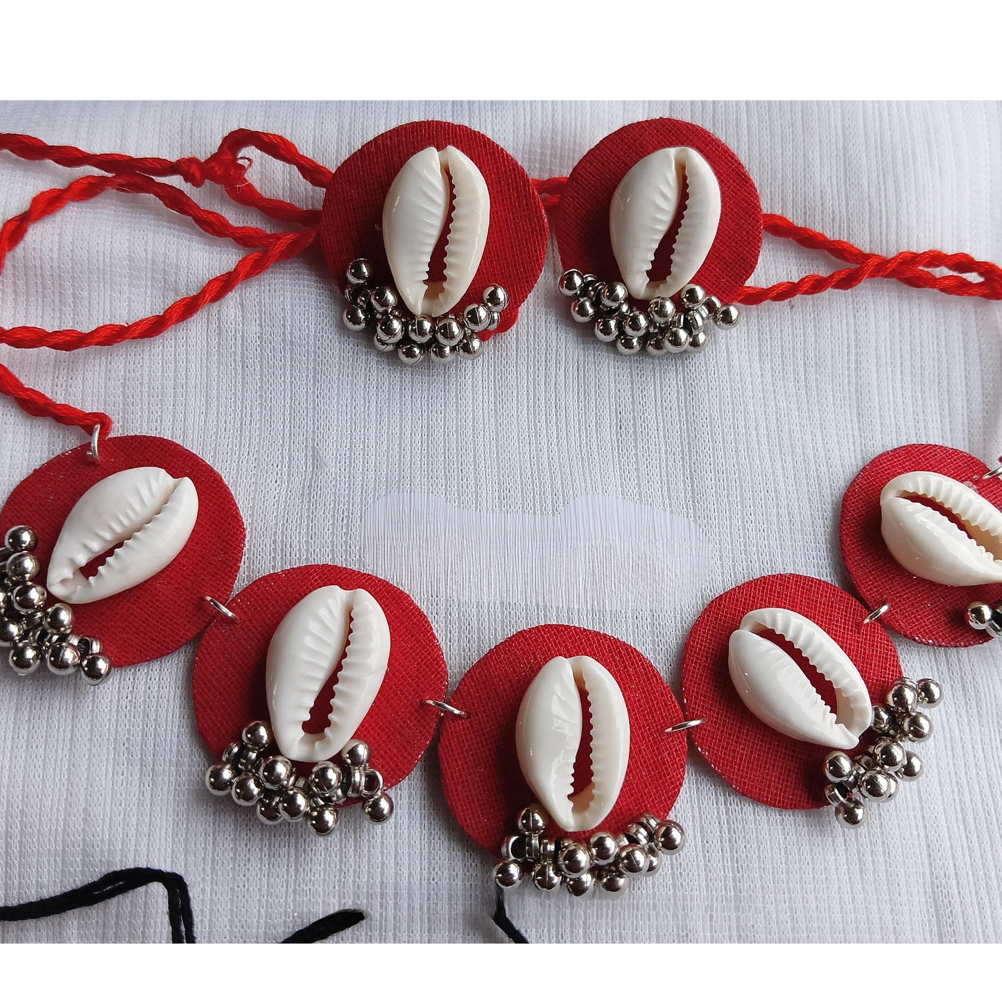 Classic Handmade Neckpiece & Earrings Set
