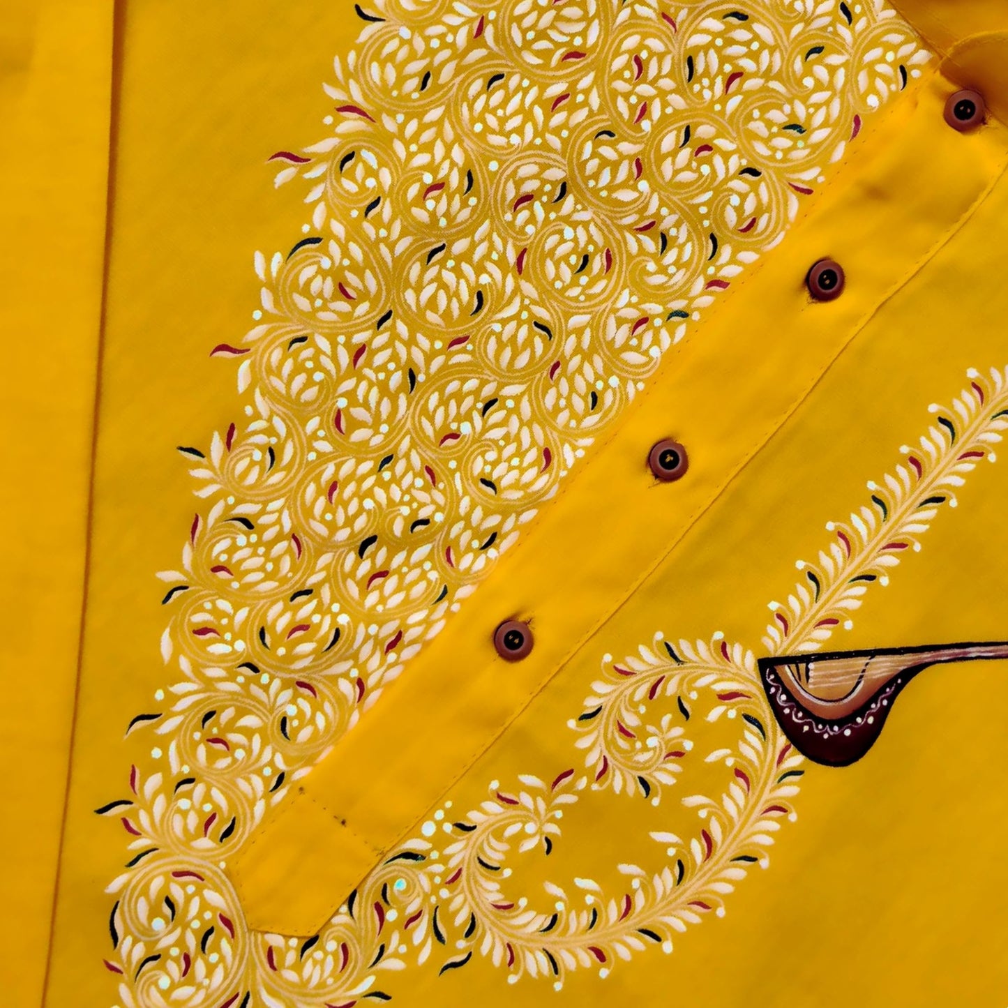 Veena Vibes – Ma Saraswati Themed Panjabi