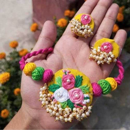 RangMoti Choker Set