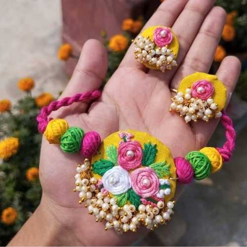 RangMoti Choker Set