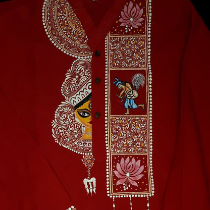 Durga Roop – Divine Kalka Art Panjabi