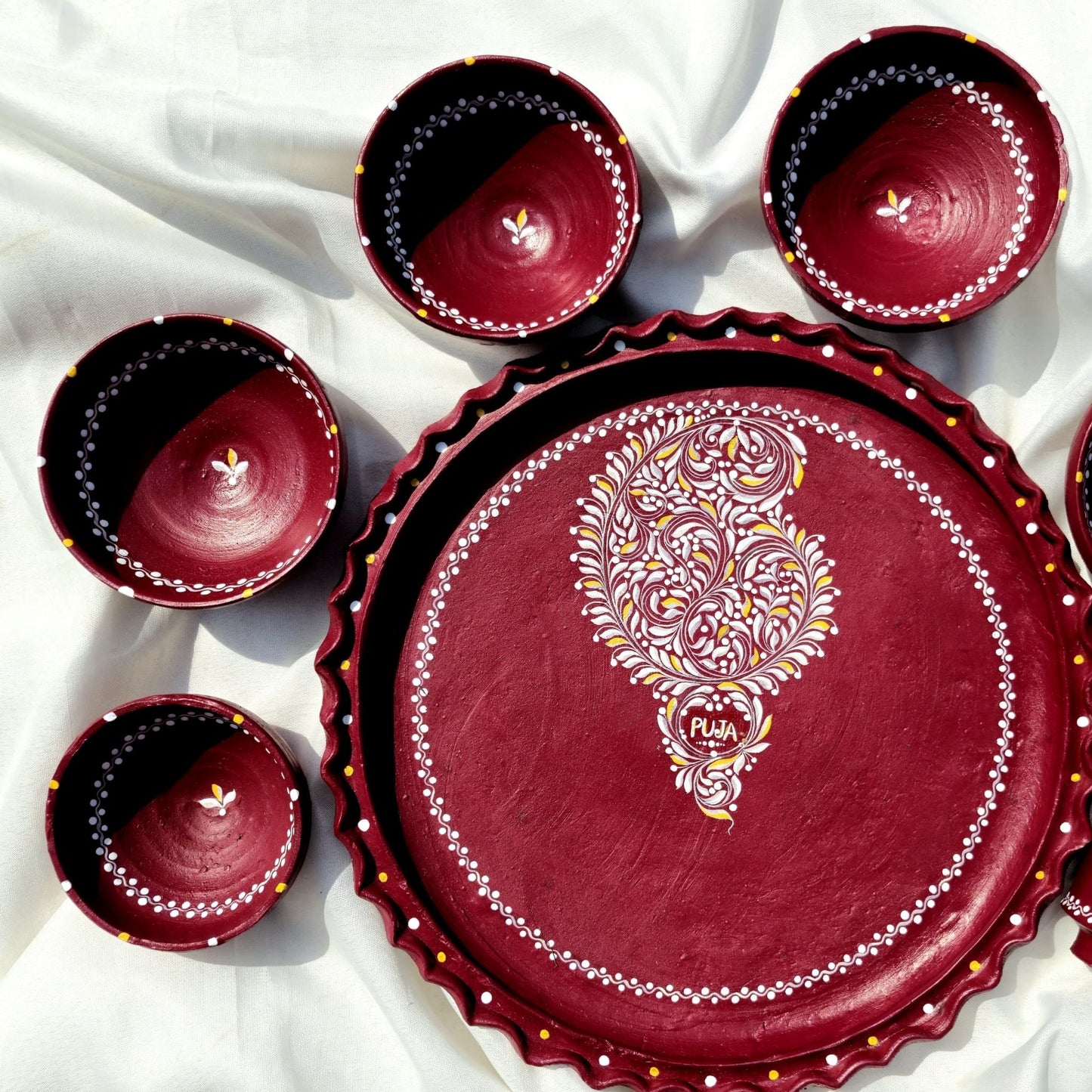 Kalka Kriti Mitti Magic Dinnerware (Set of 7)