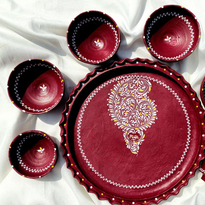 Kalka Kriti Mitti Magic Dinnerware (Set of 7)