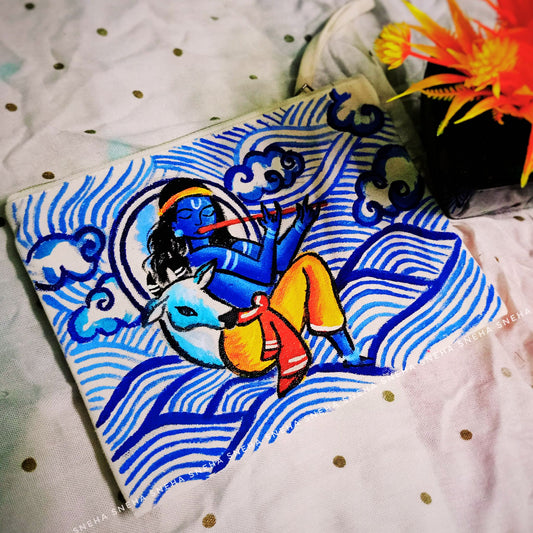 Melody of Krishna Purse – Divine Art