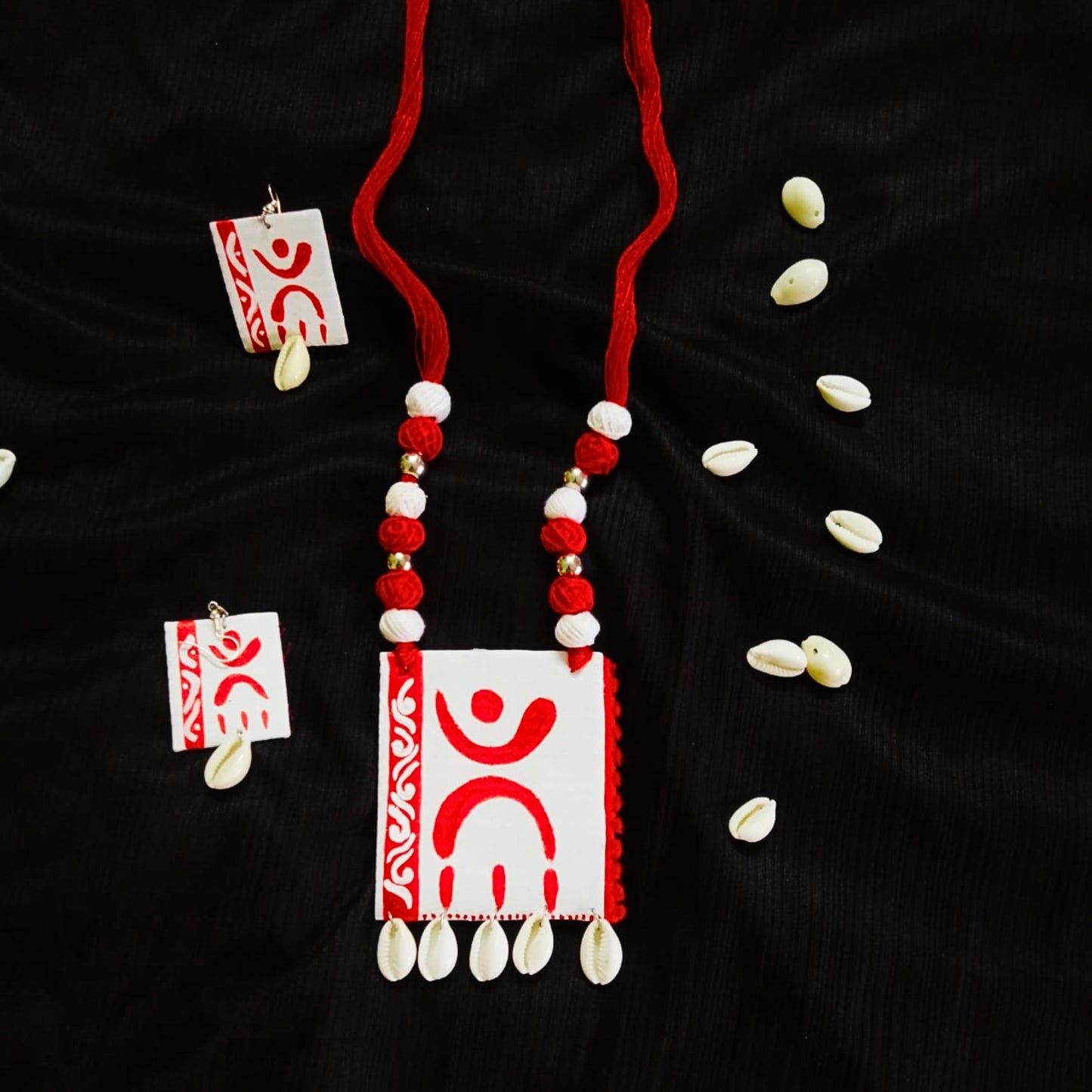 Bongoriti Fabric Jewelry Set