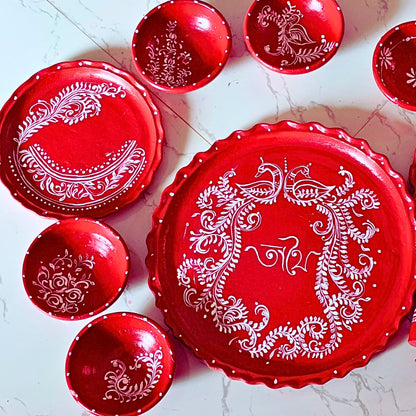 Sansriti Matir Thala Set –  (9 pcs Set)