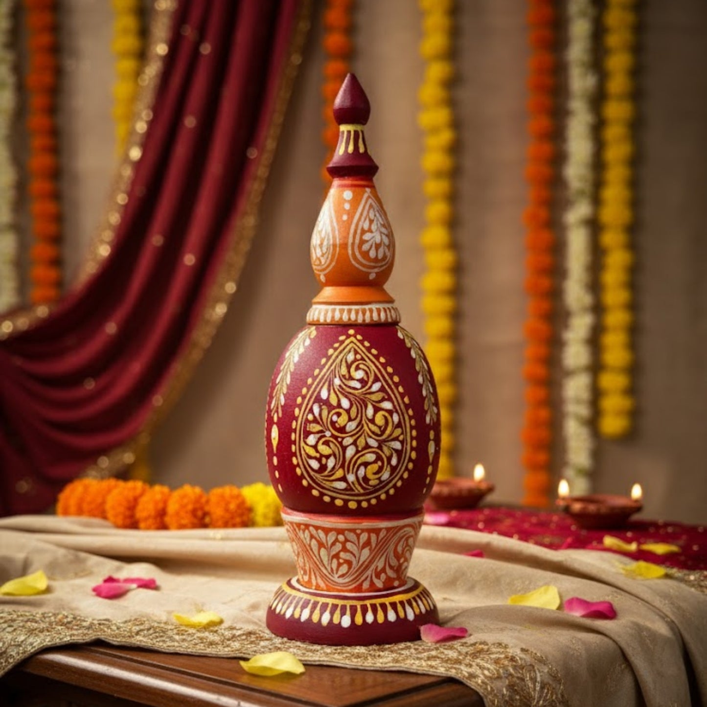 Designer Luxury Bridal Gachkouto Piece