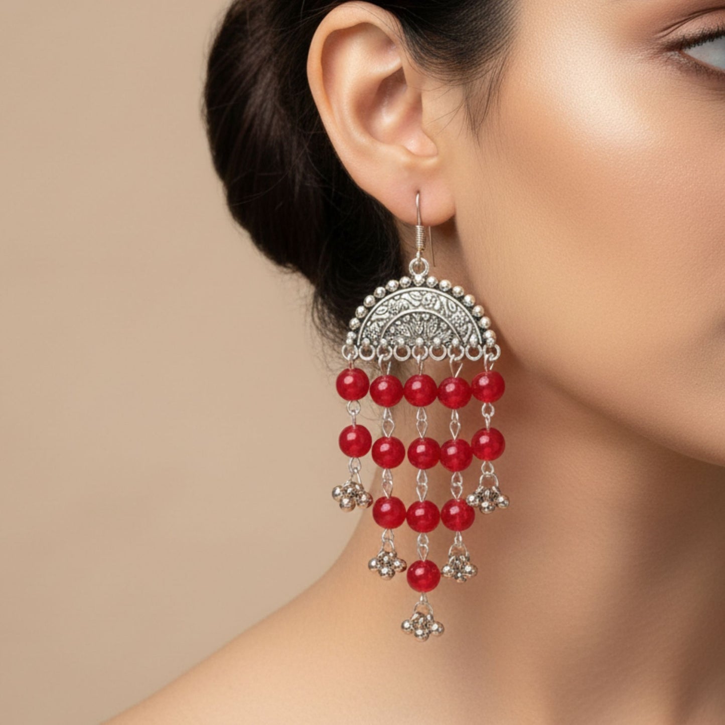 The Crimson chandeliers