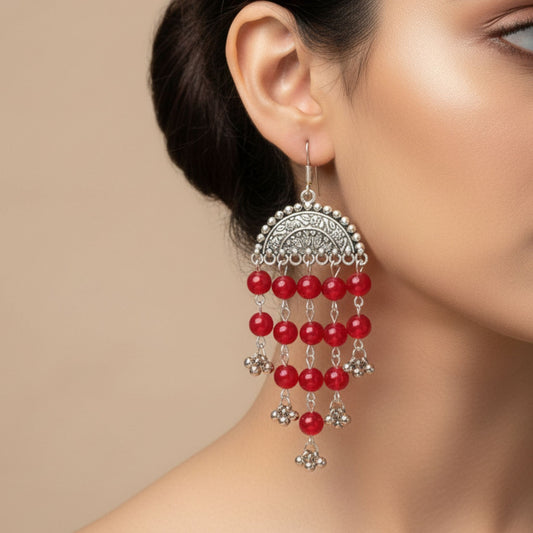 The Crimson chandeliers
