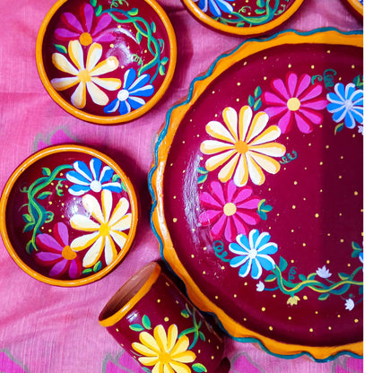Utsav Matir Thala Set – (9 pcs)