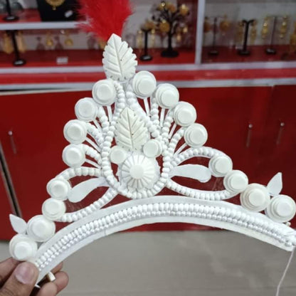 Pure Sola Bengali Bridal Mukut