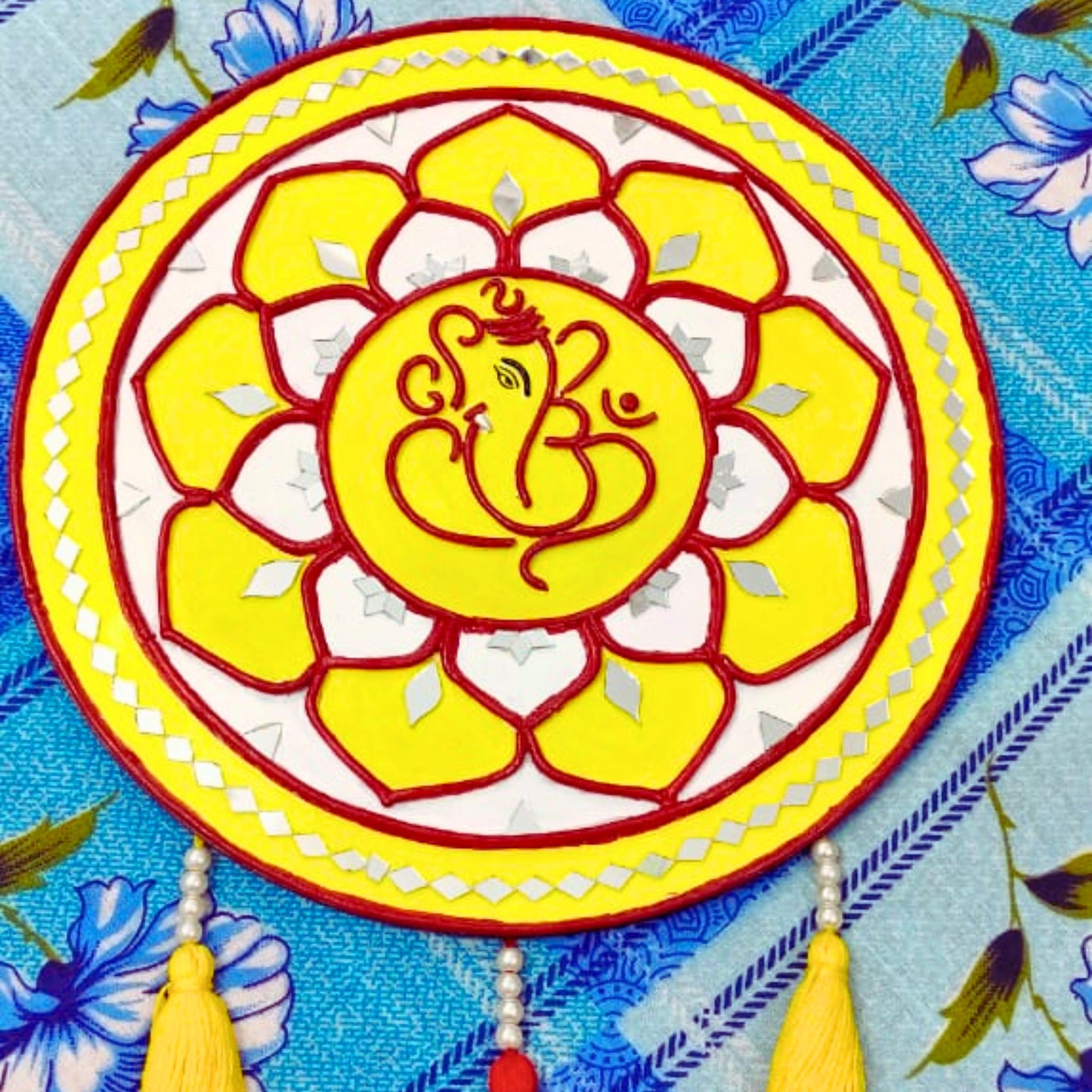 Vinayak Lippan Wall Art – Blessings of Ganesha