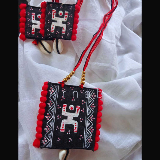 Bengal Essence – Fabric Jewelry Set