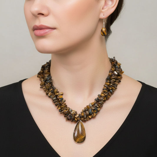 The Tiger ratna Necklace Set