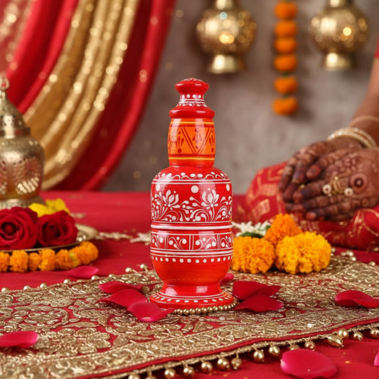 Yellow Kalka Gachkouto with Sunburst Motif