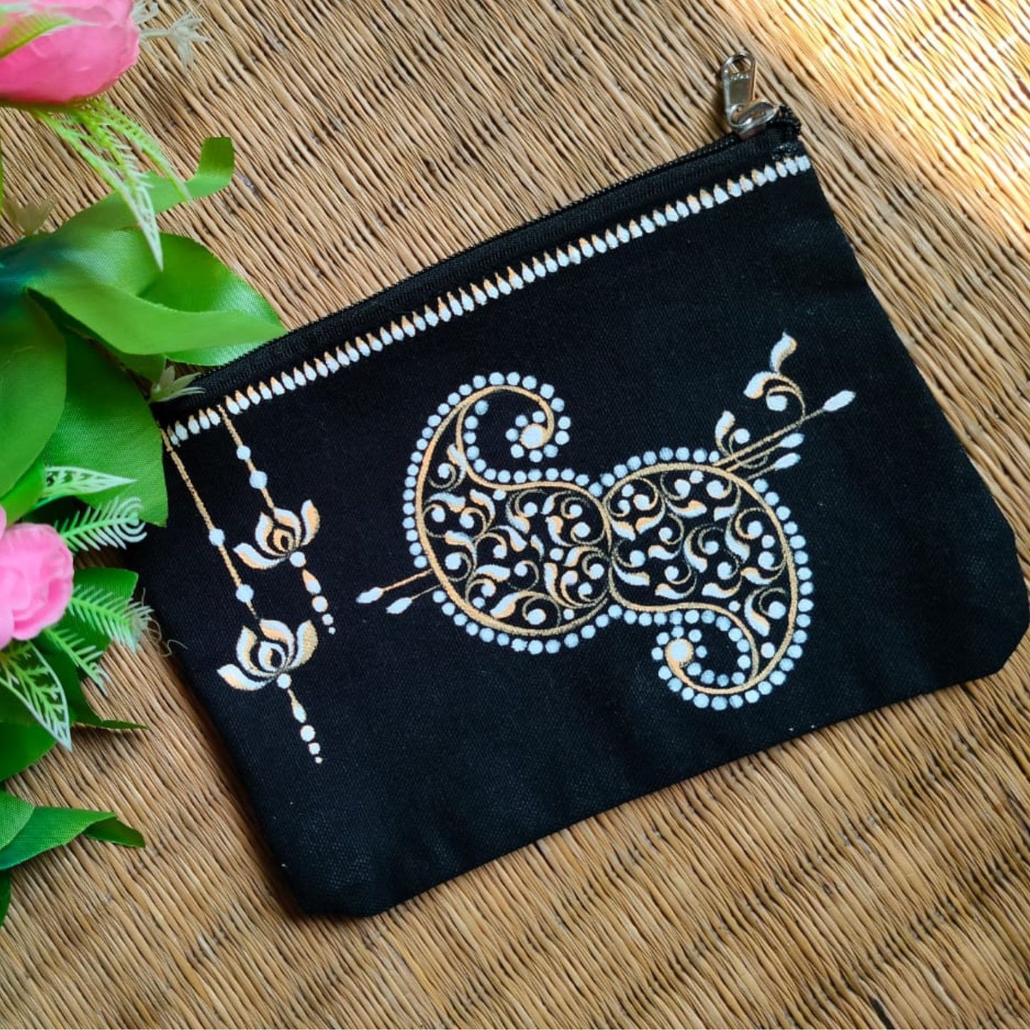 Madhubani Art Side Bag – Traditional Folk Charm