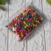 Cube Shape Mix Color Beads