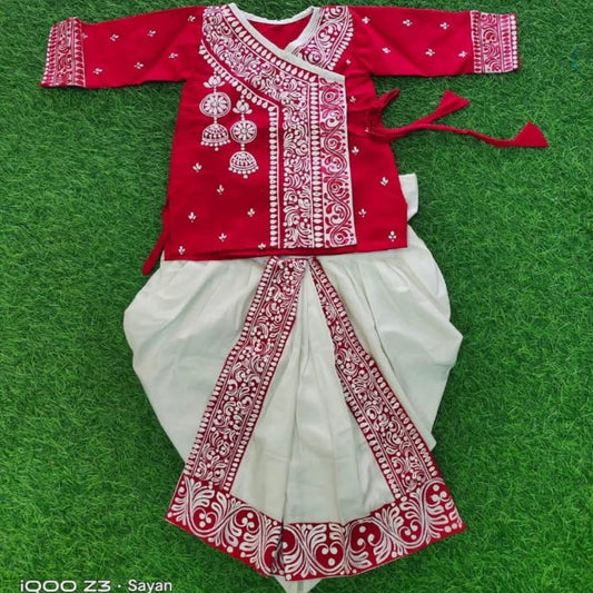 Adored Little One Dhoti Set