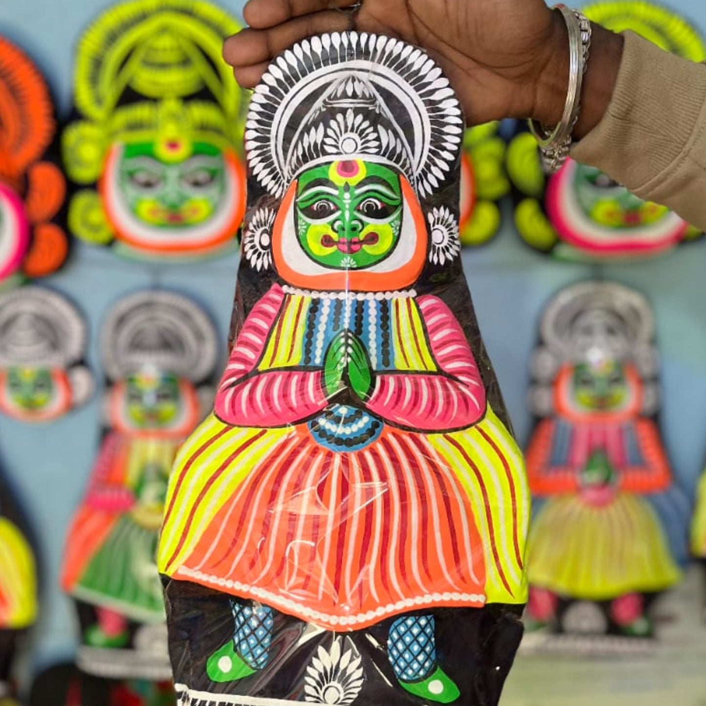 Kathakali Nritya Wall Hanging – (14×7 inch)