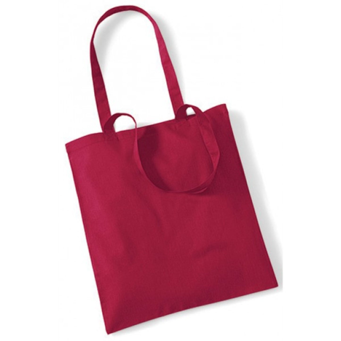 16/14 inch cranberry Color Tote Bag (195/- For 2 Pics)