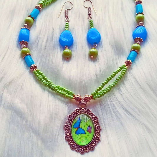 Butterfly dreams necklace set