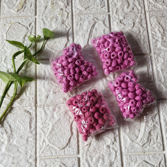Pink Cotton Ball (100 Pieces/Pac)