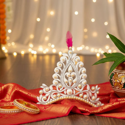 RajaRani Bridal Mukut – Regal Majesty