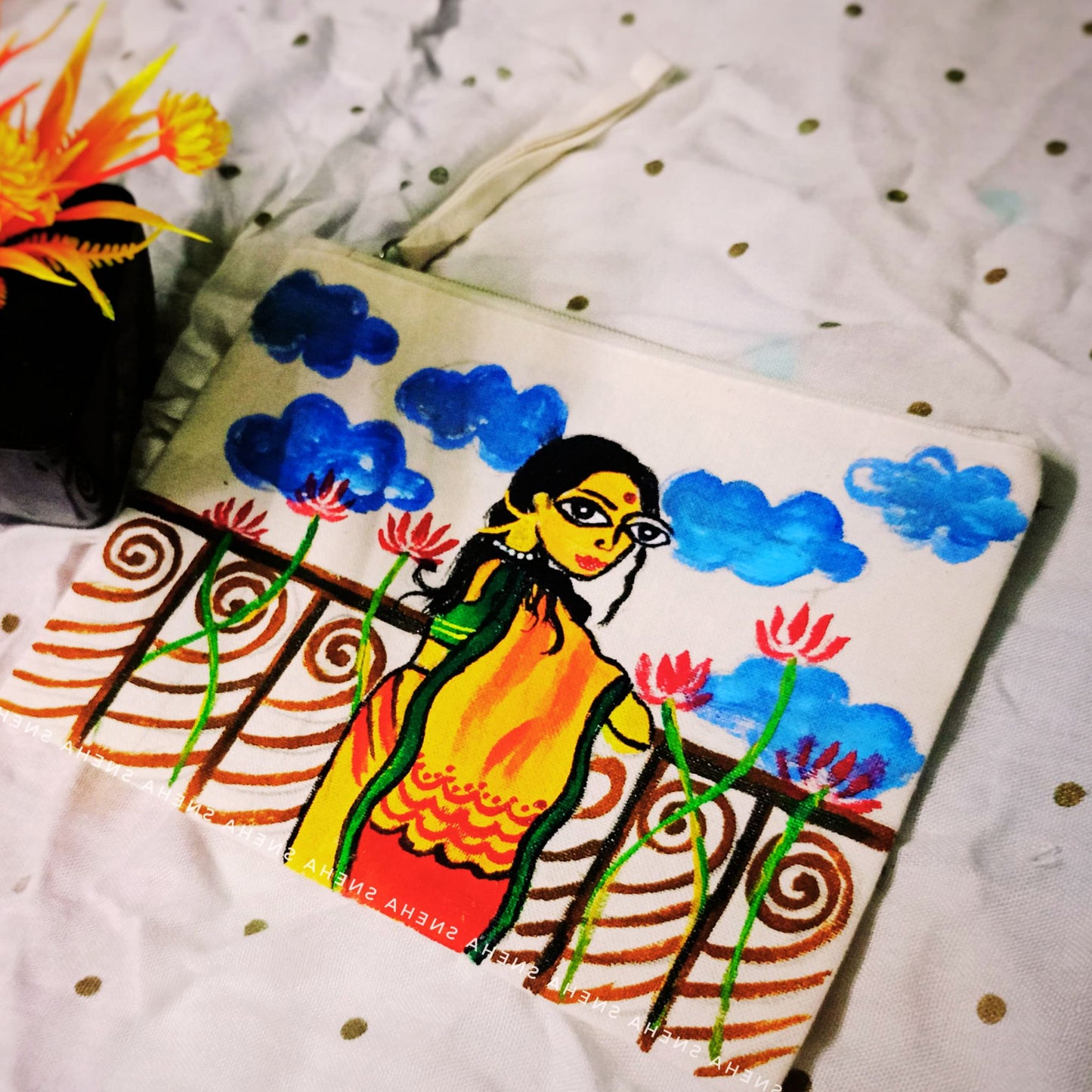 Bengali Beauty Purse – Artistic Elegance