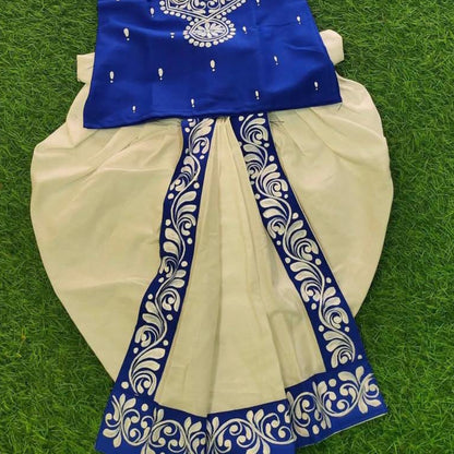 Kalkai Babu – Artistic Dhuti Kurta Set for Kids