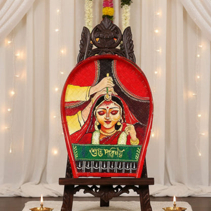 Sindoor Sneha Terracotta Wedding Kulo
