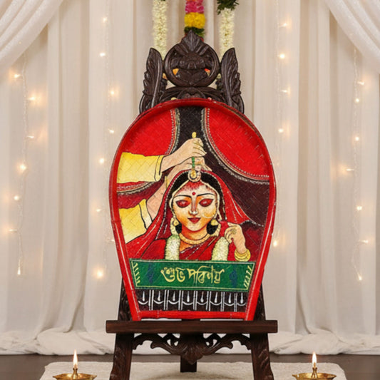 Sindoor Sneha Terracotta Wedding Kulo