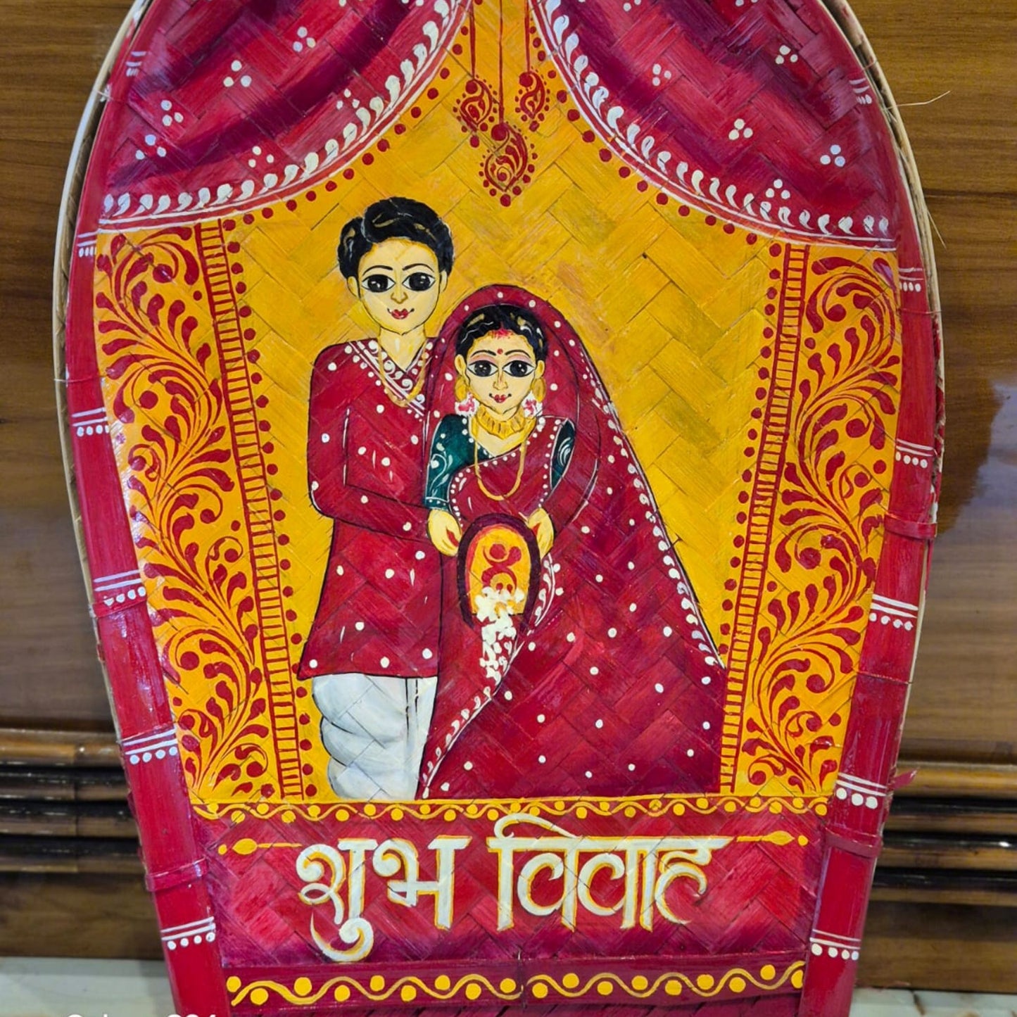 Kalka Motif Wedding Ritual Kulo