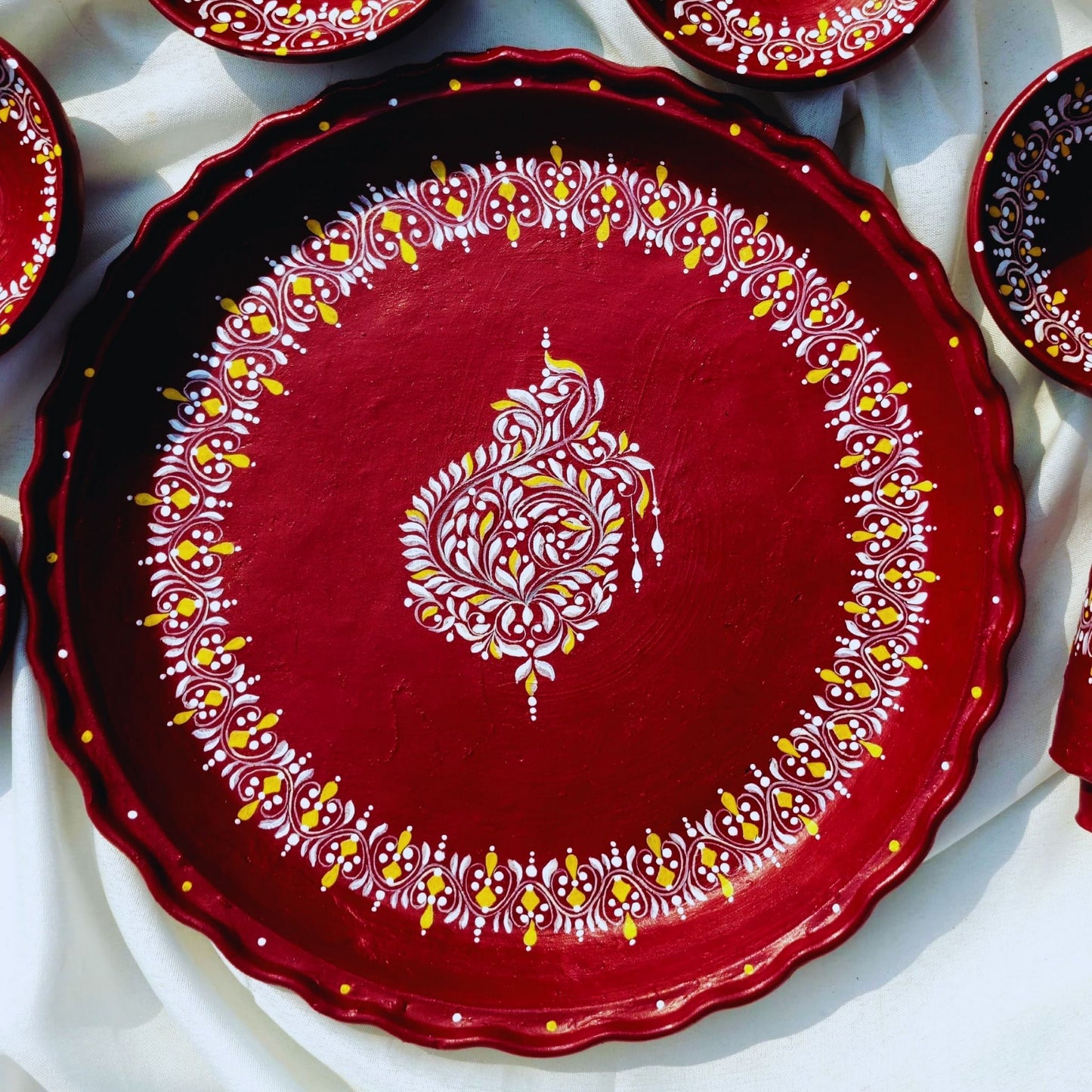 Kalka Kriti Mitti Magic Dinnerware (Set of 7)