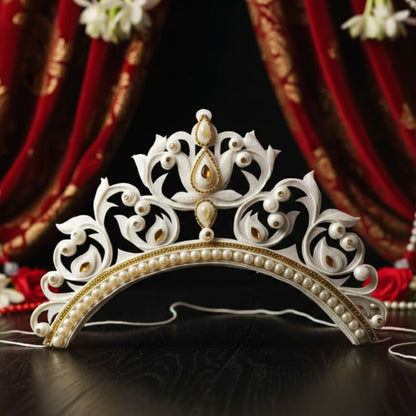 Modern Fusion Bridal Mukut