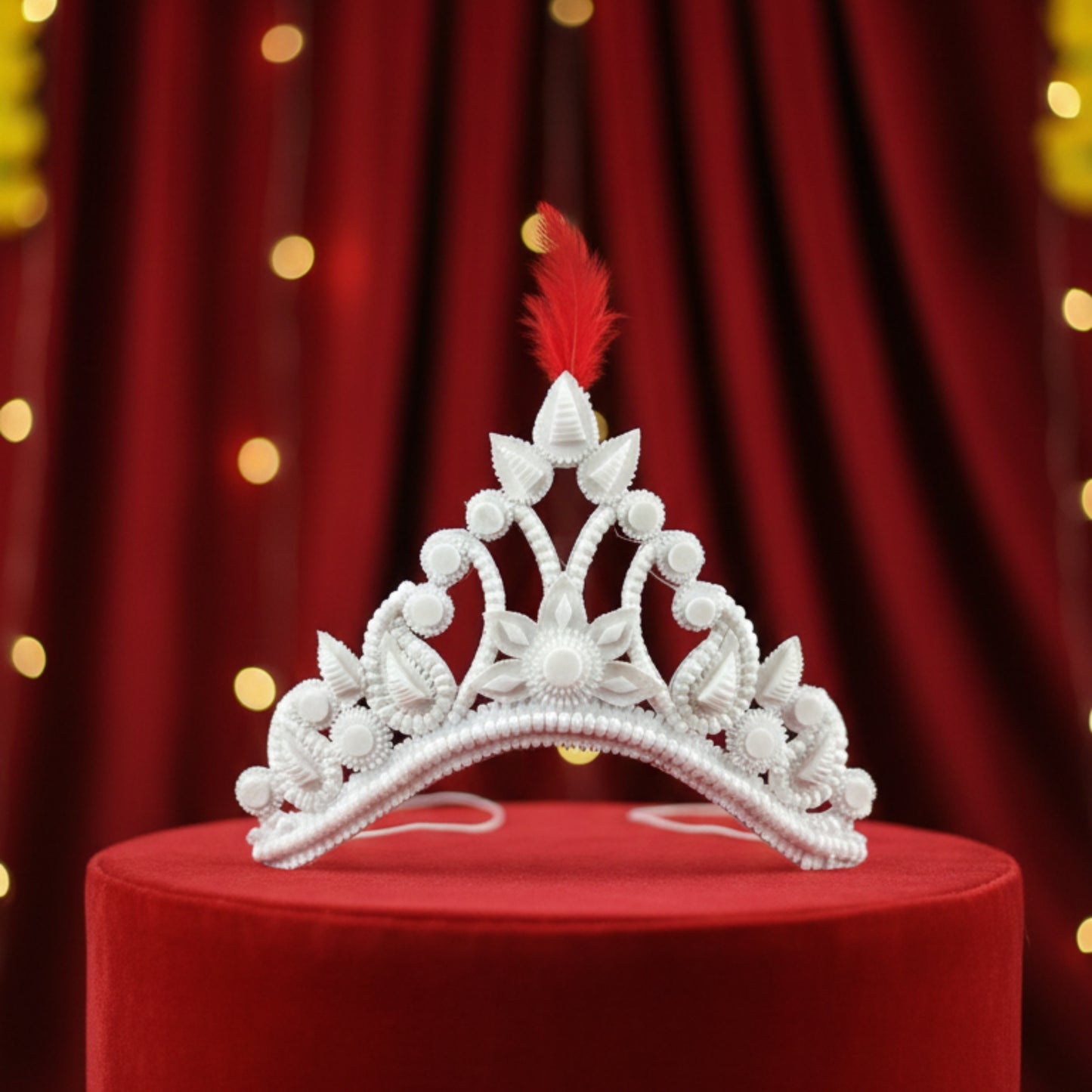 Premium Pure Sola Bridal Crown