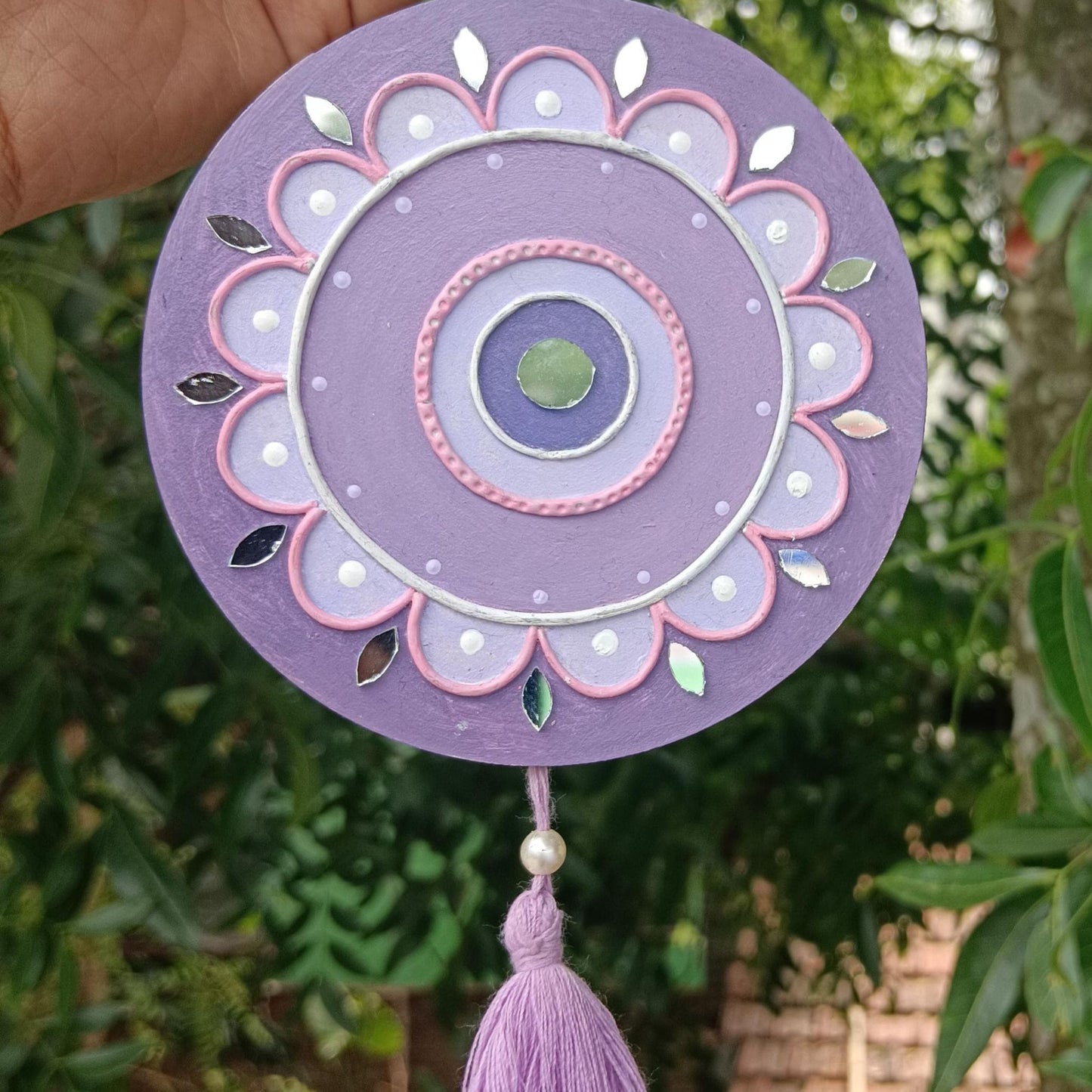 The Reflective Circle – Lippan Art Wall Hanging