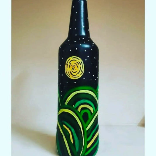 Brush & Bloom – Bottle Vase