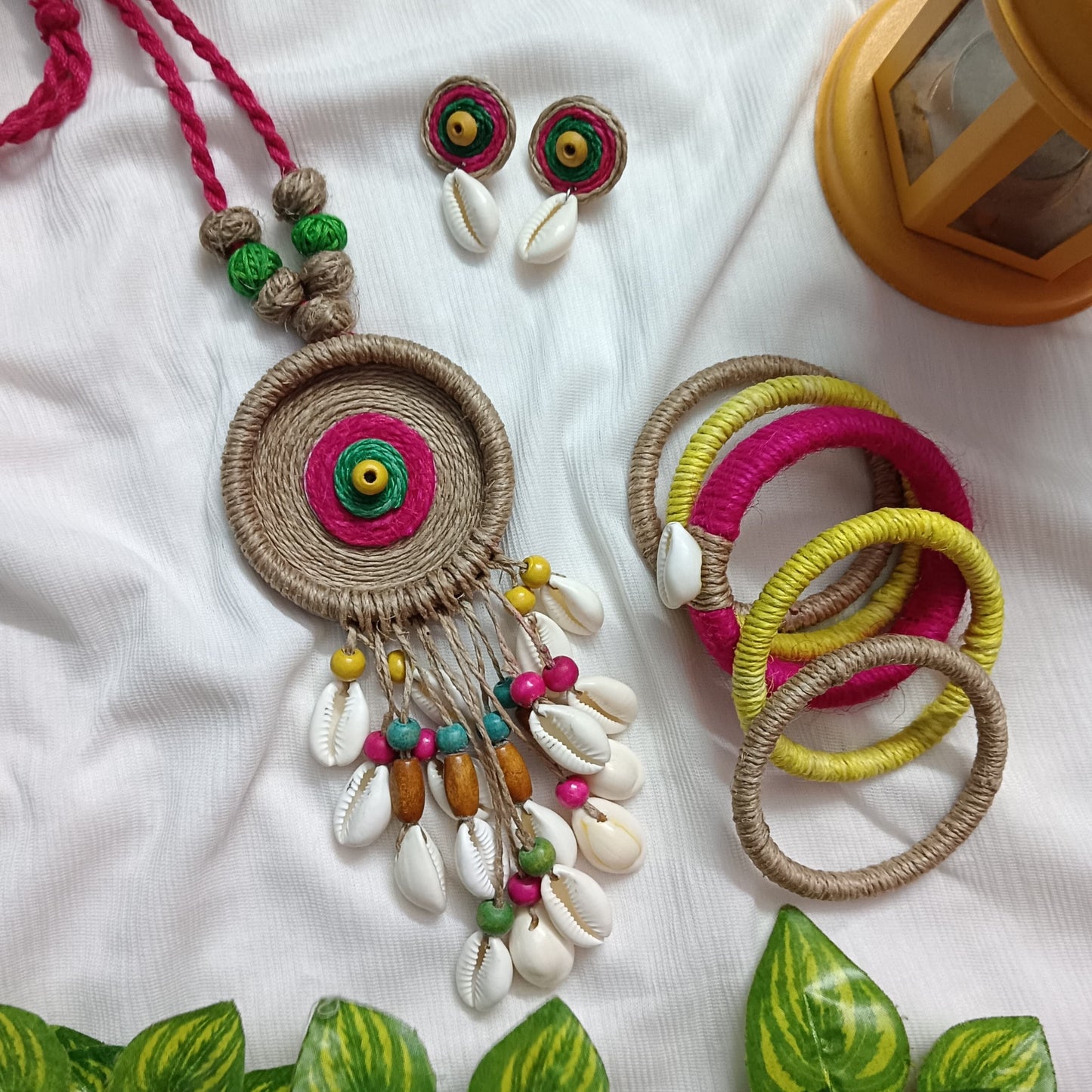 Floral Grace Set – Necklace, Earrings & Bangles