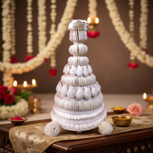 Royal Bengali Groom Wedding Topor (14 inch X 24 inch)