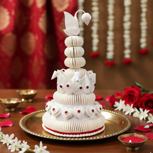 Traditional Bengali Gent's Topor for Wedding