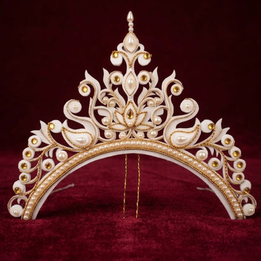 Golden Touch Mukut Bengali Bride